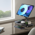 4-in-1 Charging Station – Dark Desk