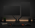 Dual Monitor & Laptop Desk Mount