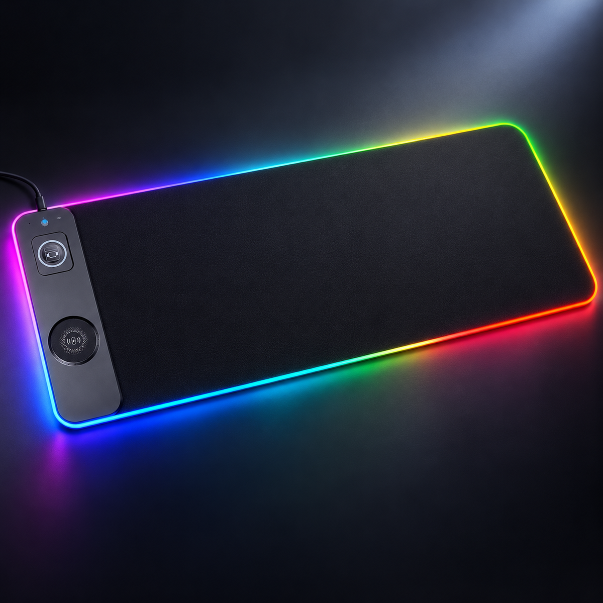 3-in-1 RGB Wireless Charging Desk Mat