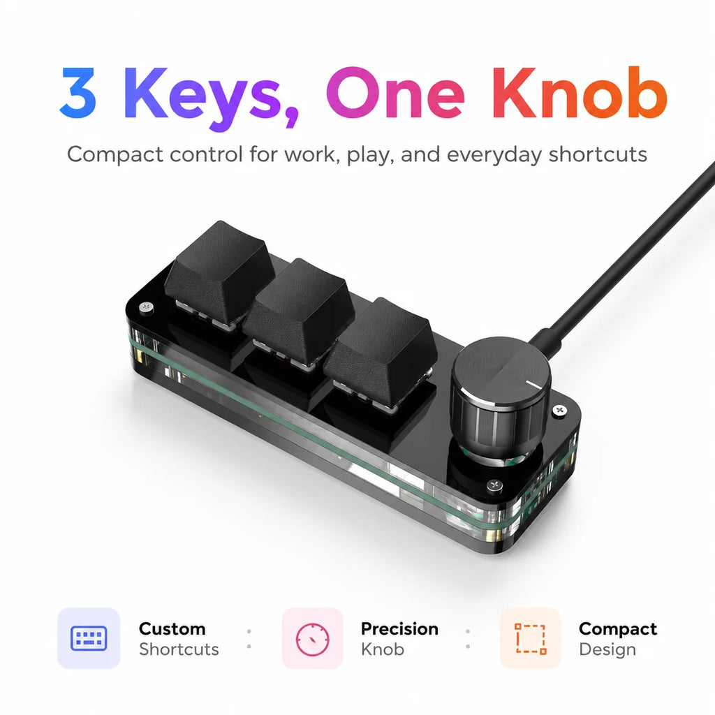 Programmable RGB Macro Keypad