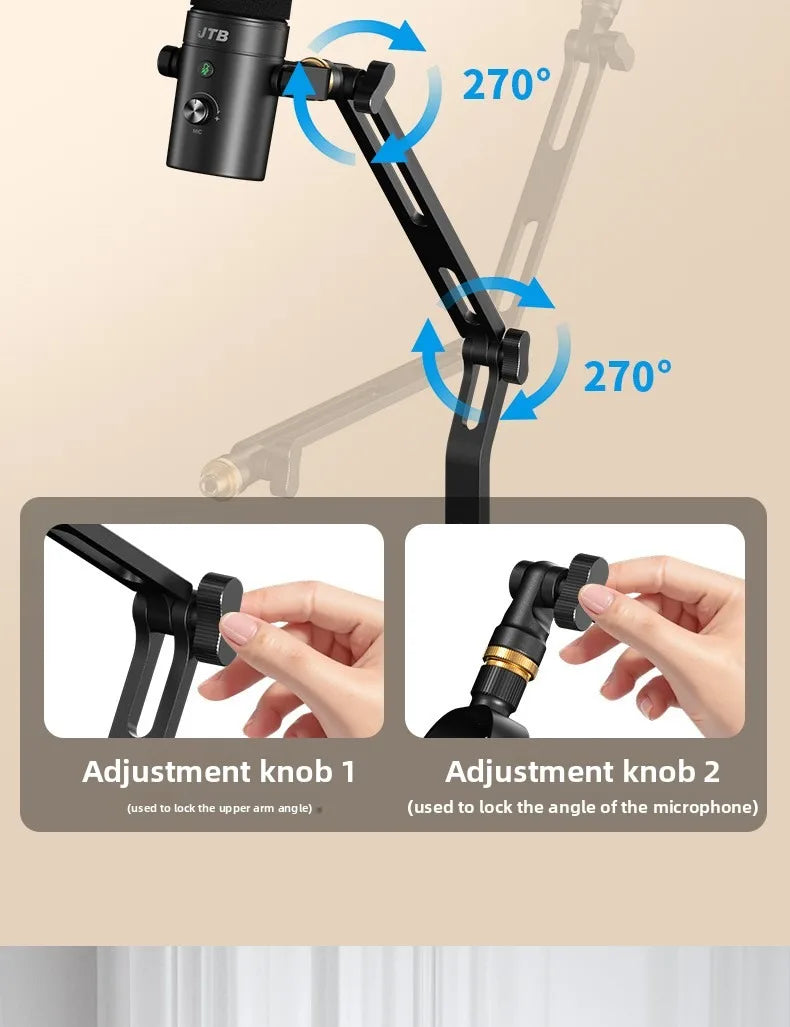 Adjustable Microphone Desk Mount (RGB)