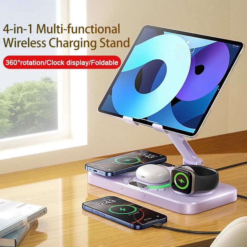 4-in-1 Wireless Charging Station