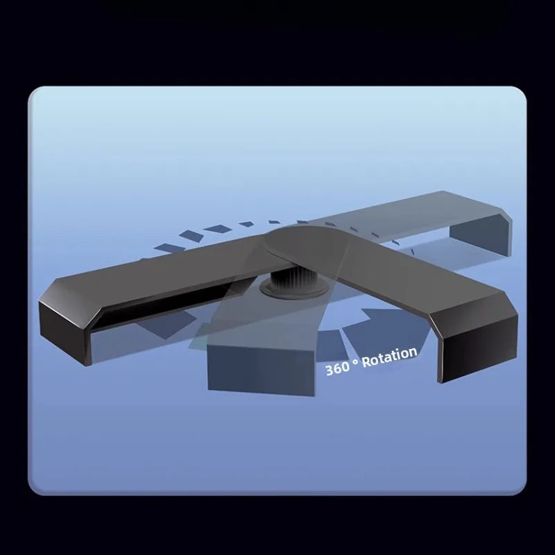 Dual Monitor Riser & Desk Organizer