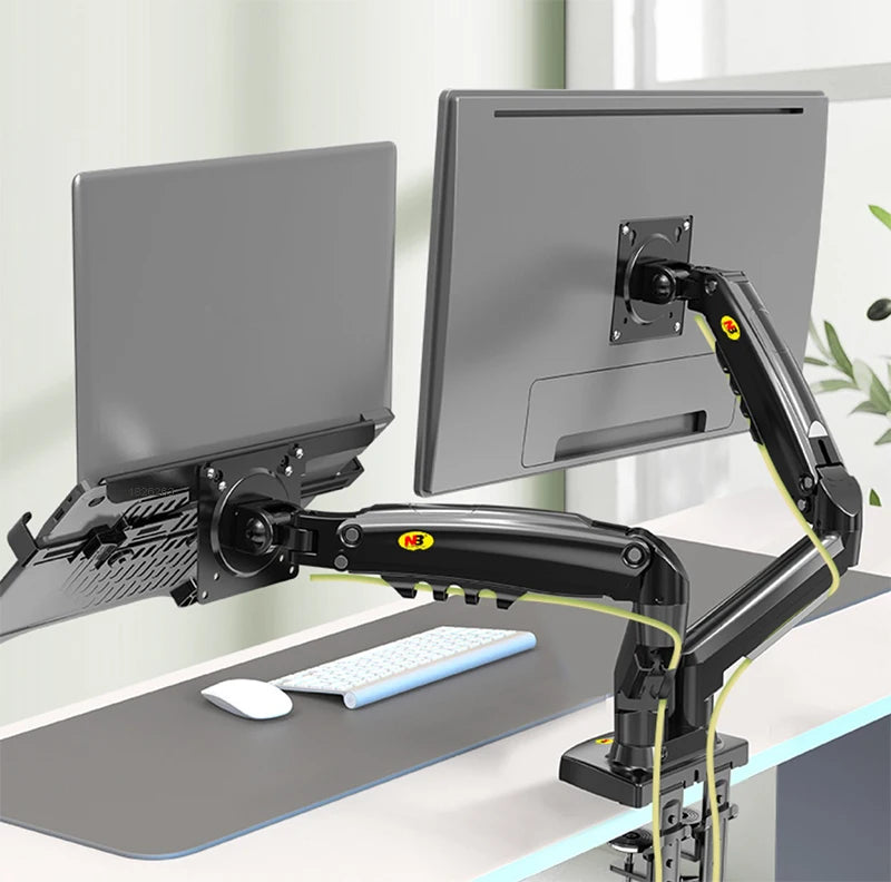 Dual Monitor & Laptop Desk Mount