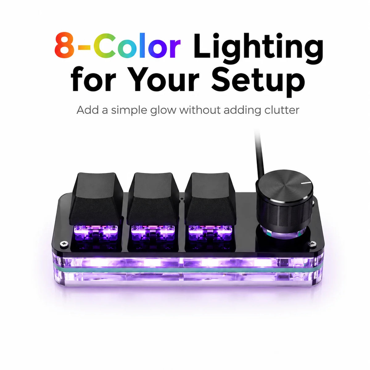 Programmable RGB Macro Keypad