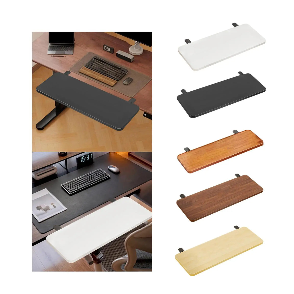 Foldable Desk Extender Shelf
