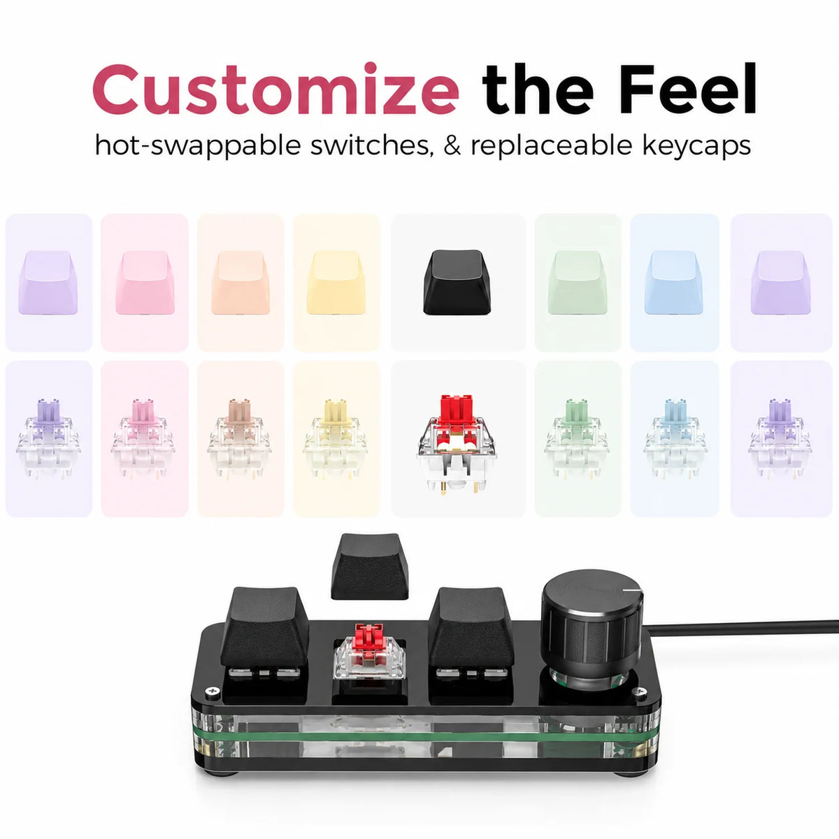 Programmable RGB Macro Keypad
