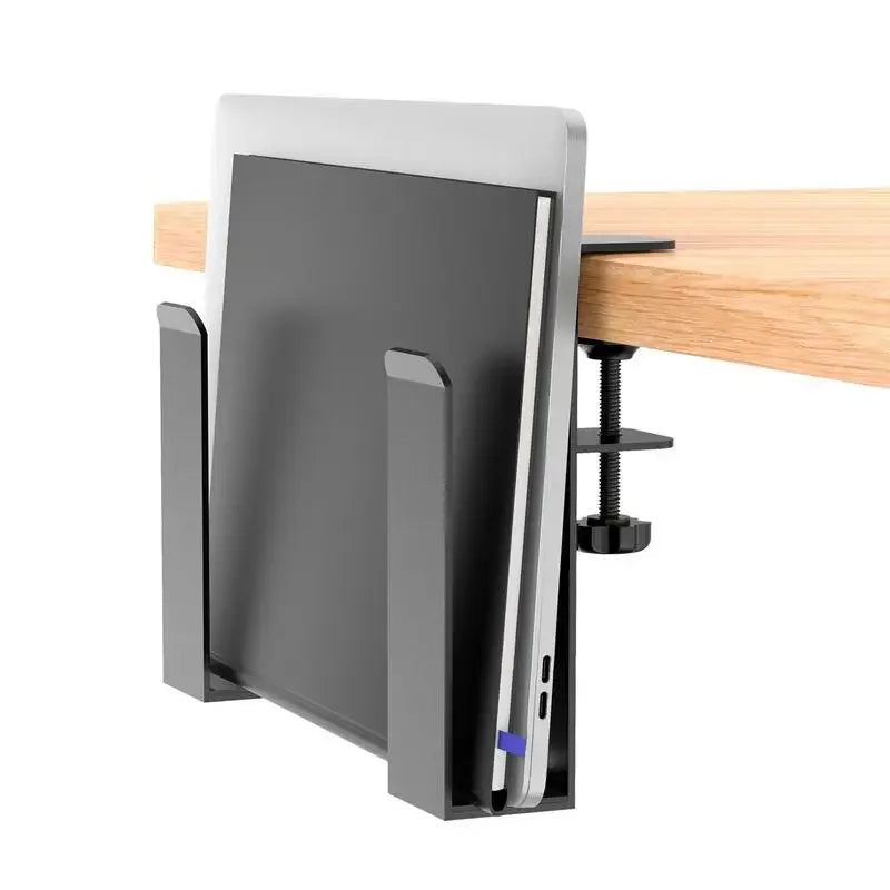 Clamp-On Desk Side Storage Shelf