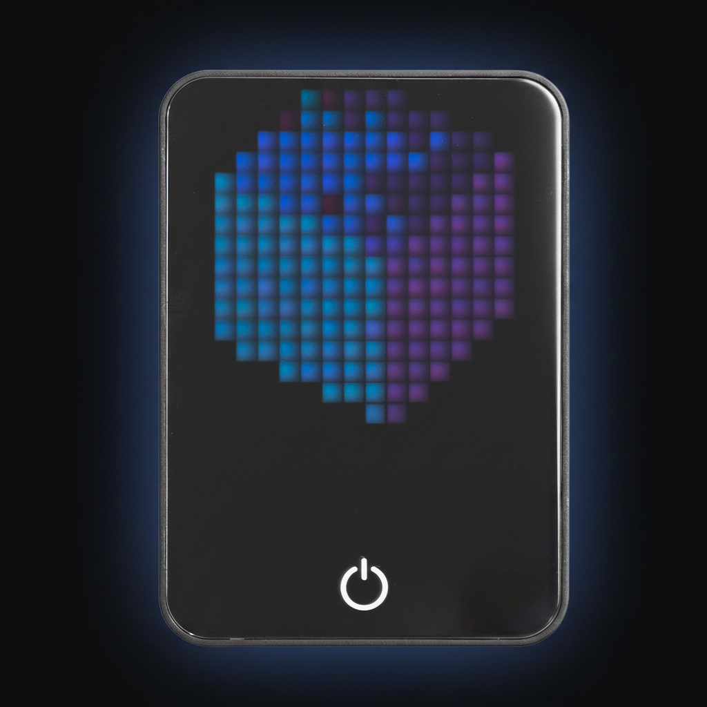 LED Pixel Art Display Panel — App-Controlled, Magnetic & Portable
