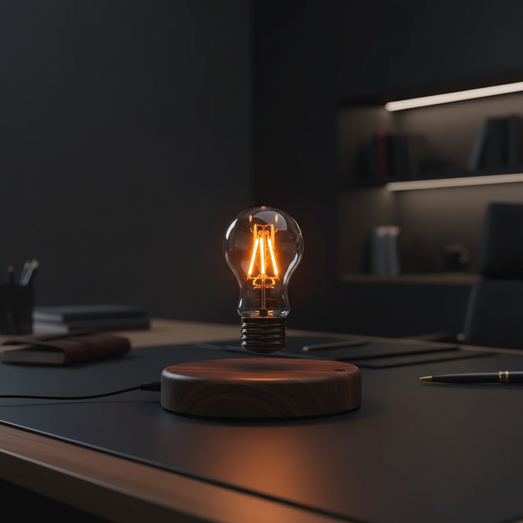 Magnetic Levitation Desk Lamp