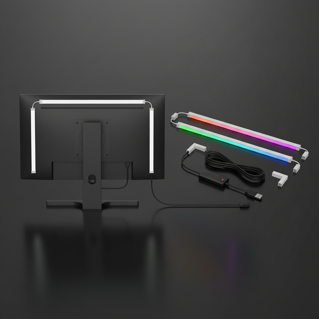 Screen-Sync RGB Monitor Backlight Strip